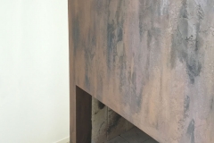 Finitura effetto corten